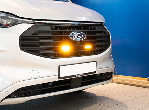 Varsellyspakke foran øvre. 3D PODS. Ford Transit Custom 2024+ - Bilde 2