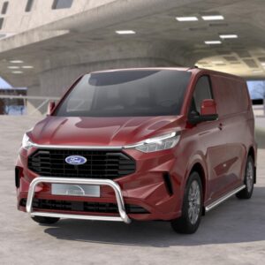 Frontbøyle Wide 60/42mm m/tverrør Blank. Ford Transit Custom 2024+