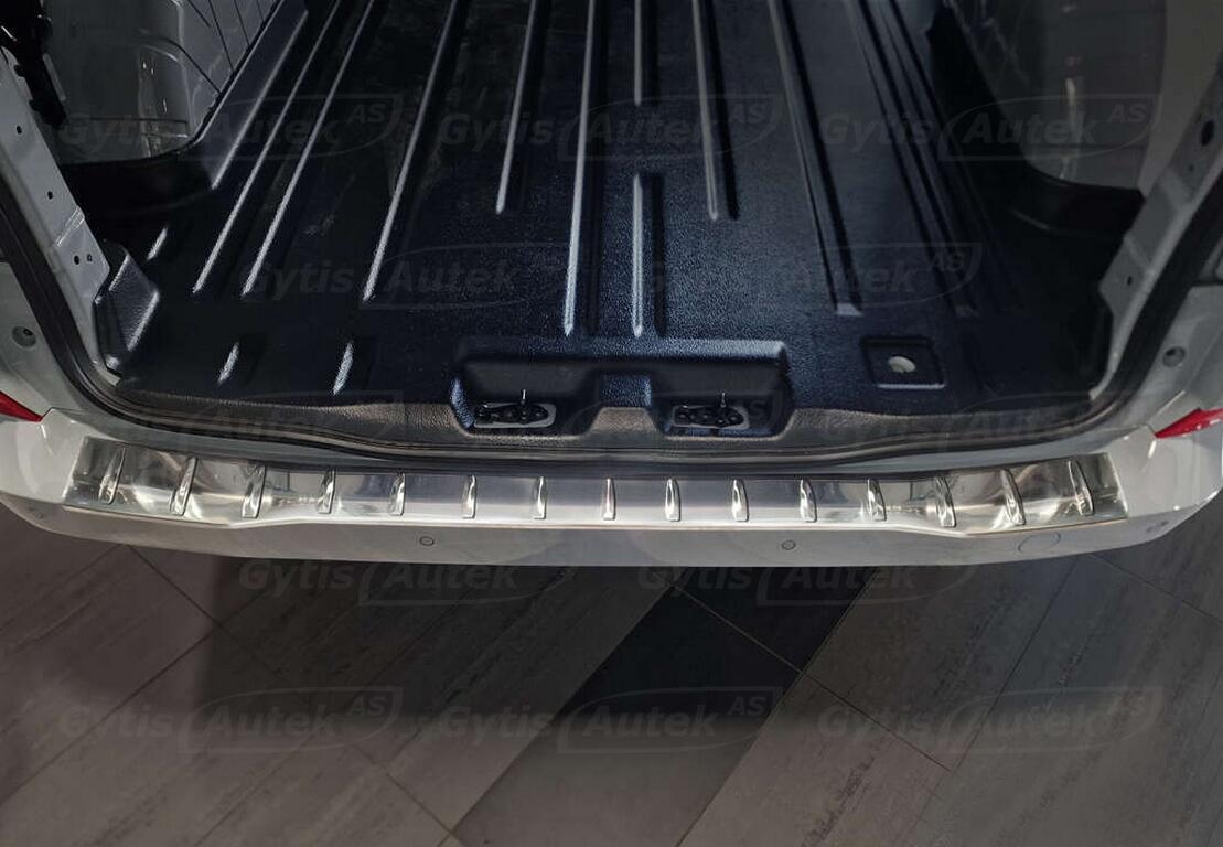 Bakfangerbeskytter i stålgrå børstet stål. Ford Transit Custom Trend/Limited 2024+ - Bilde 2
