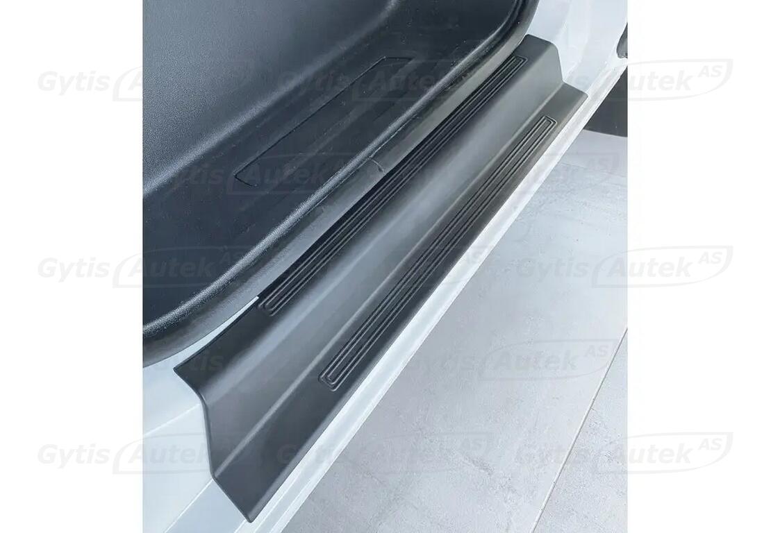 Dørterskelbeskytter i plast. Ford Transit Custom 2024+