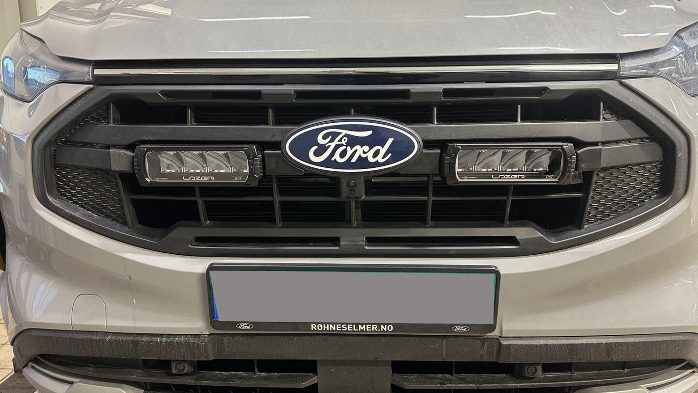 Lyspakke Lazer Triple-R750 Elite Grillkit. Ford Transit Custom Trail 2024+
