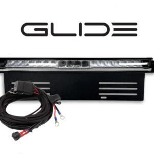 Lyspakke Lazer Glide 18 Elite. Med skiltplate sidemontert. Universal
