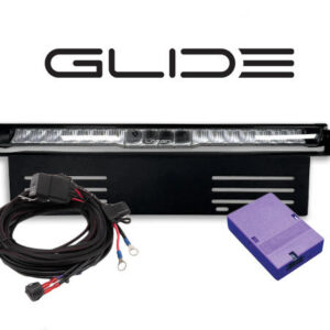 Lyspakke Lazer Glide 18 Elite. Med Canbus og skiltplate sidemontert. Universal