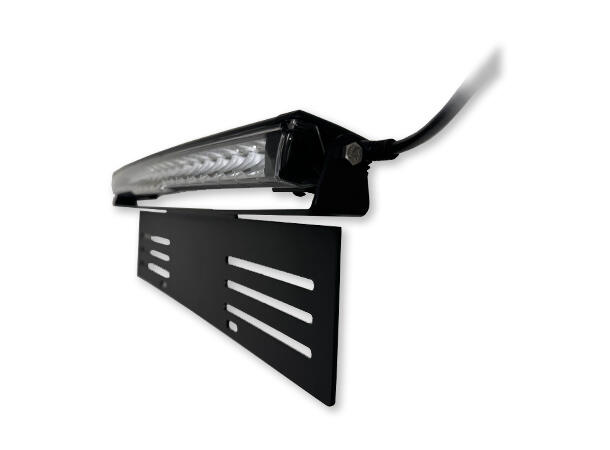 Lyspakke Lazer Glide 18 Elite. Med Canbus og skiltplate sidemontert. Universal - Bilde 4