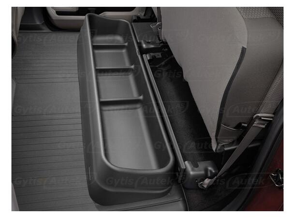 Oppbevaringsboks under baksetene. Ford F-150 Lightning 2023+