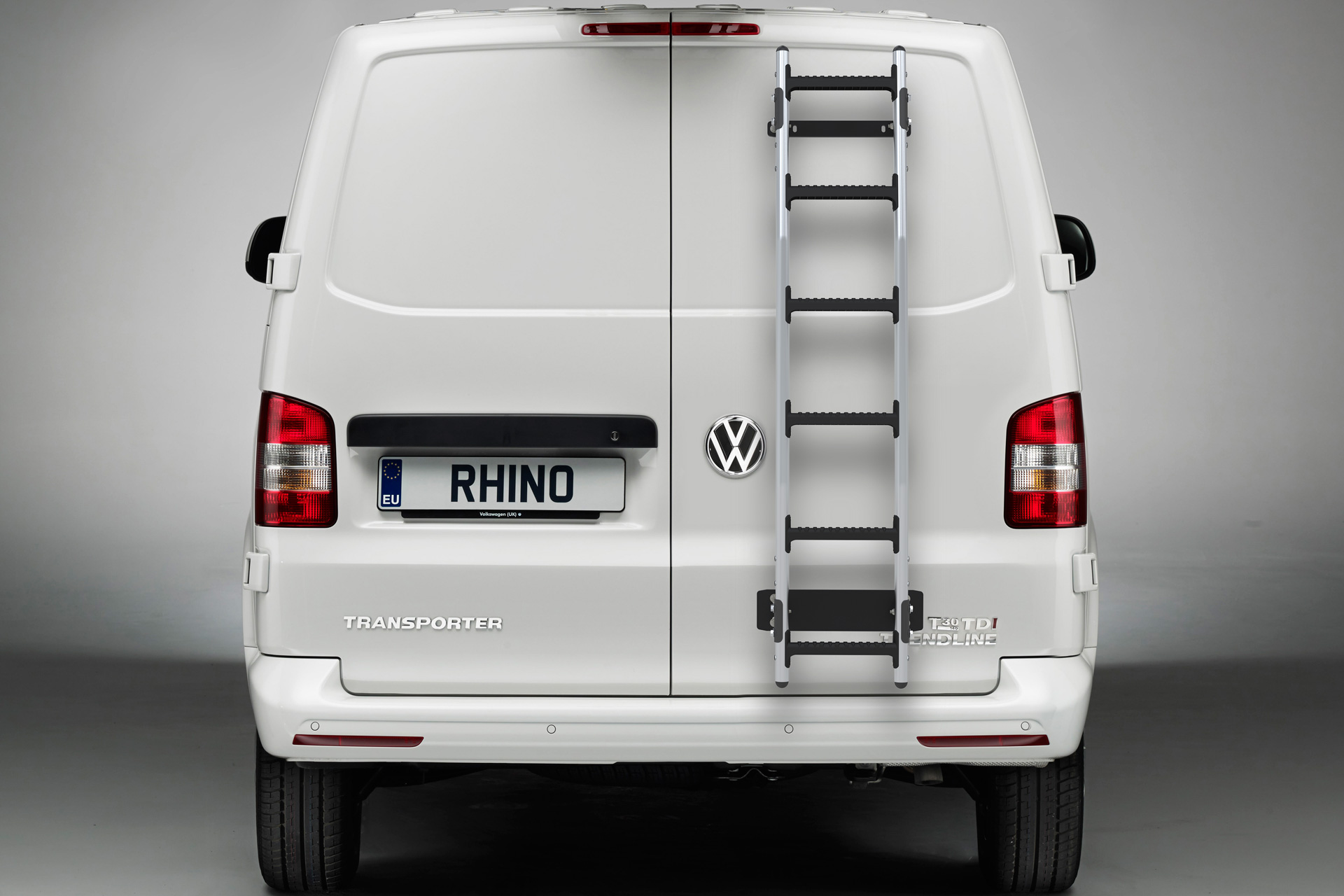 Stige bakdør. Silver. Ford Transit 2014+ - Bilde 3