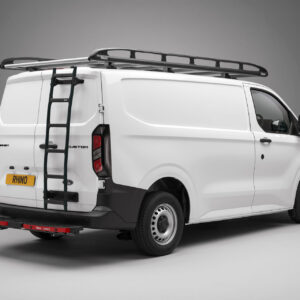 Stige bakdør. Sort. Ford Transit 2014+