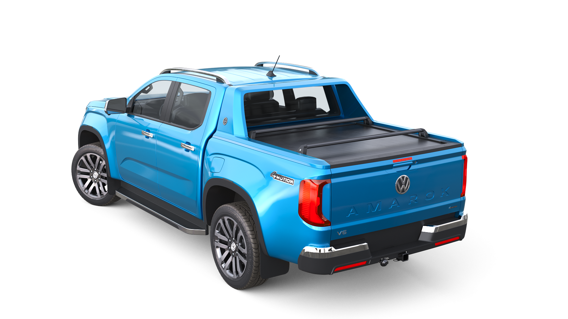 Planlokk Mountain Top Real Truck ERC 3000 elektrisk rullelokk. VW Amarok Double Cab 2023+