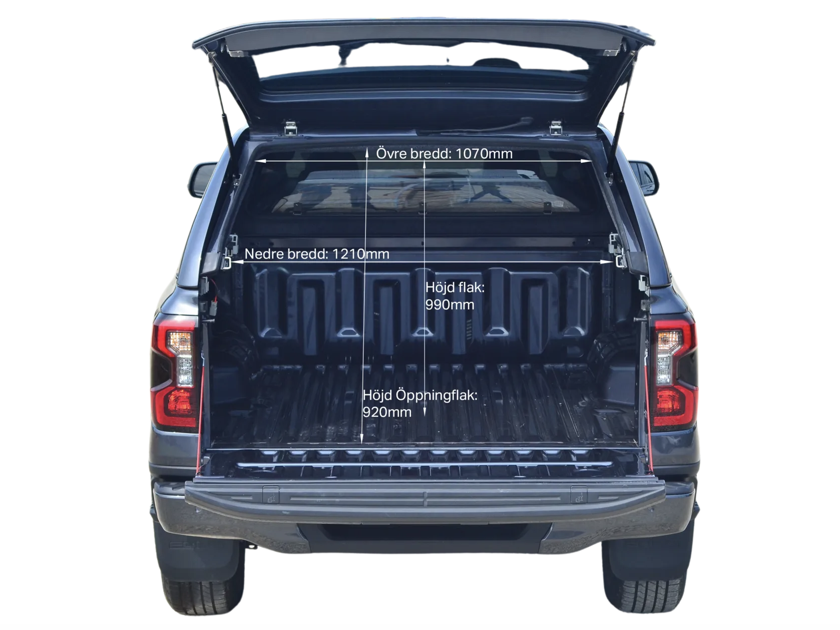 Alpha CX1 hardtop. ADR-utgave. VW Amarok DC 2023+ - Bilde 6