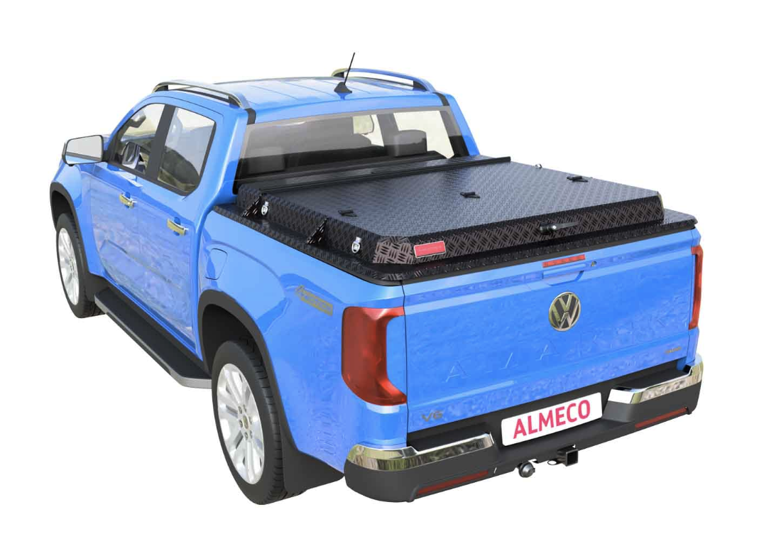 Planlokk Almeco. Sort. VW Amarok DC 2023+