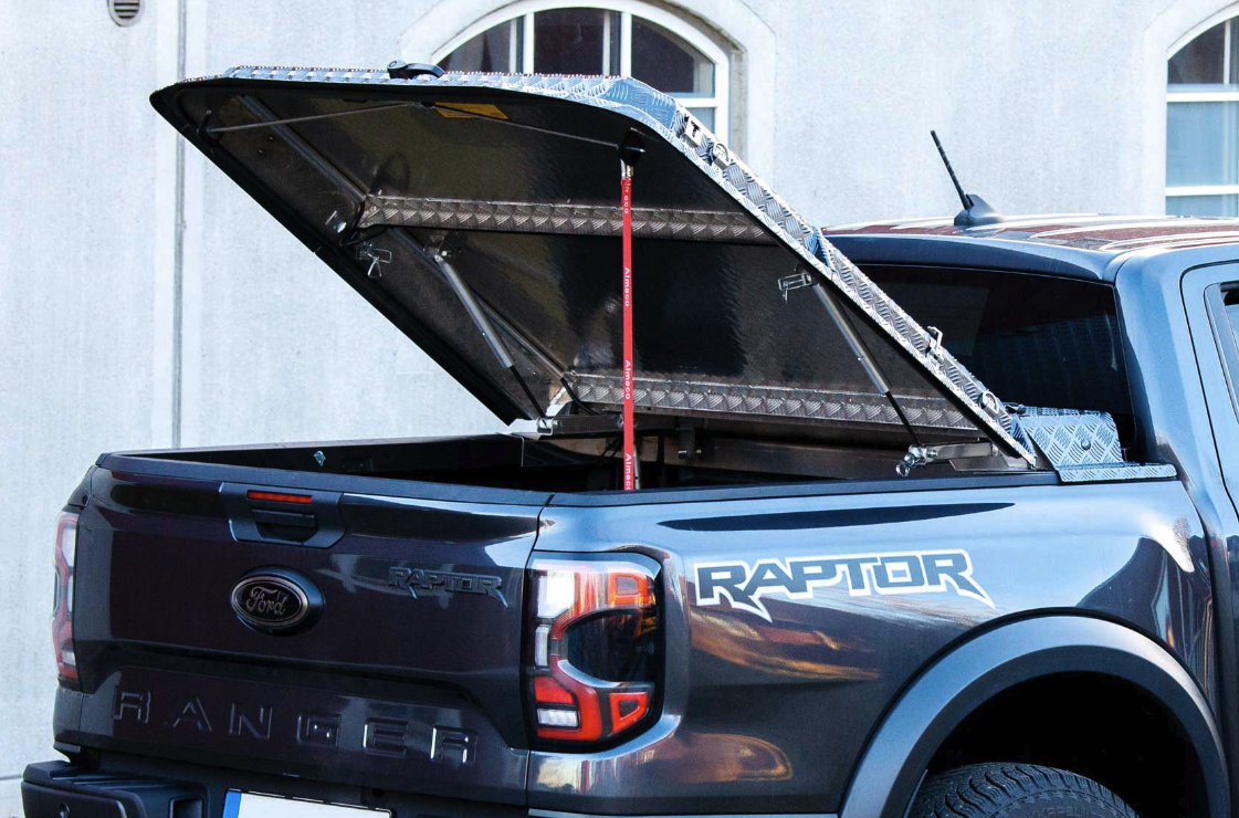 Planlokk Almeco. Sort. Ford Ranger Raptor DC 2023+ - Bilde 4