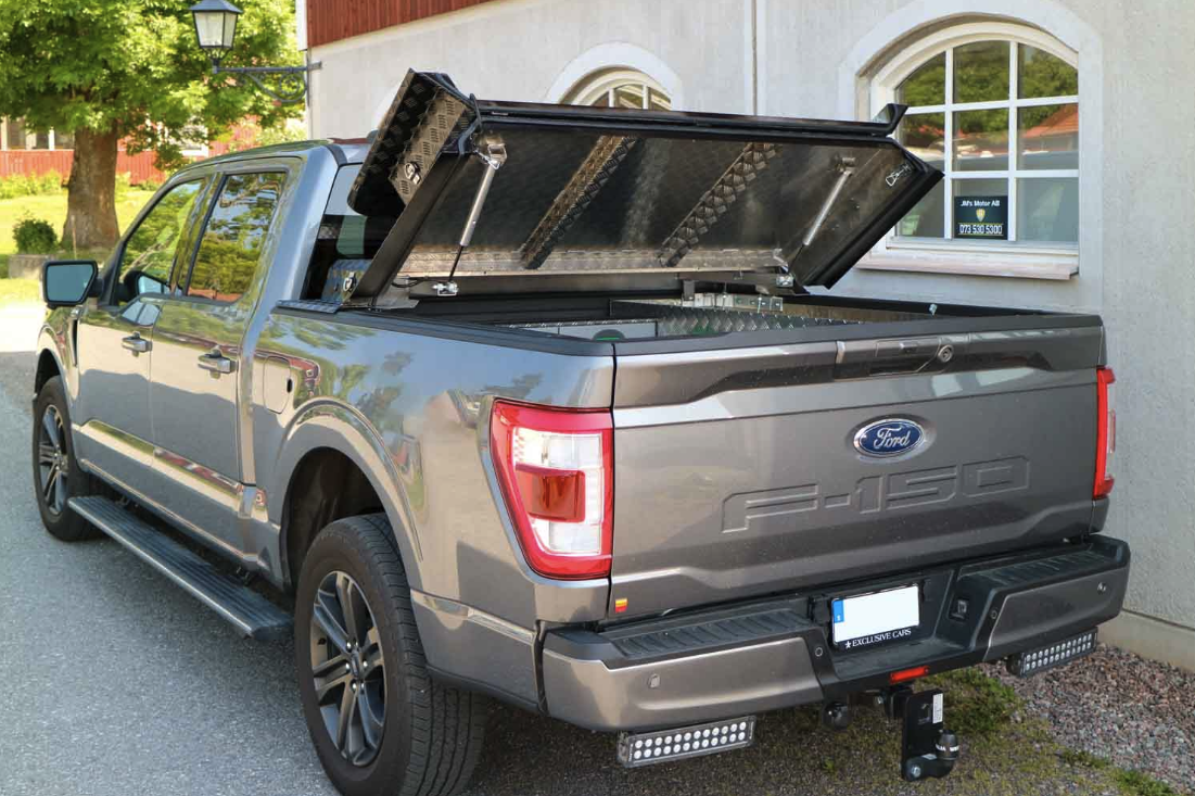 Planlokk Almeco. Sort. Ford F-150 Lightning DC. 5,6 fot 2023+ - Bilde 3