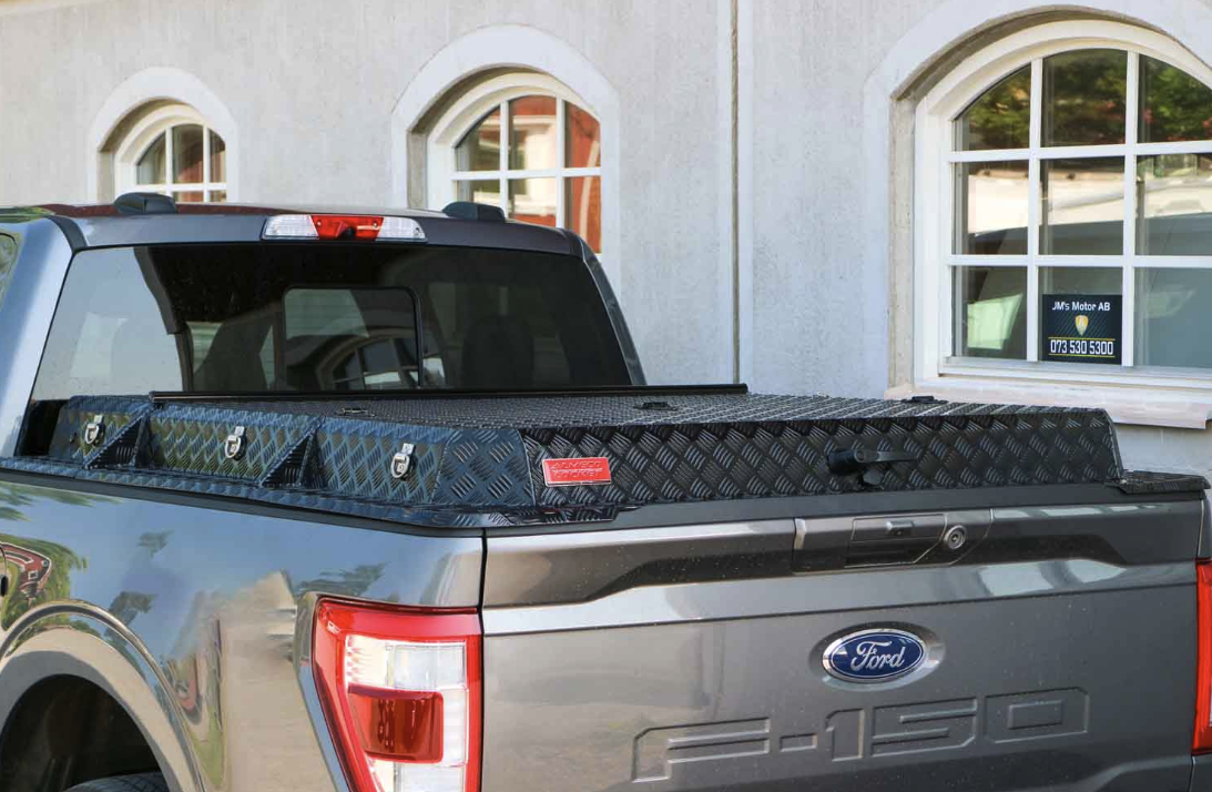 Planlokk Almeco. Sort. Ford F-150 Lightning DC. 5,6 fot 2023+ - Bilde 4