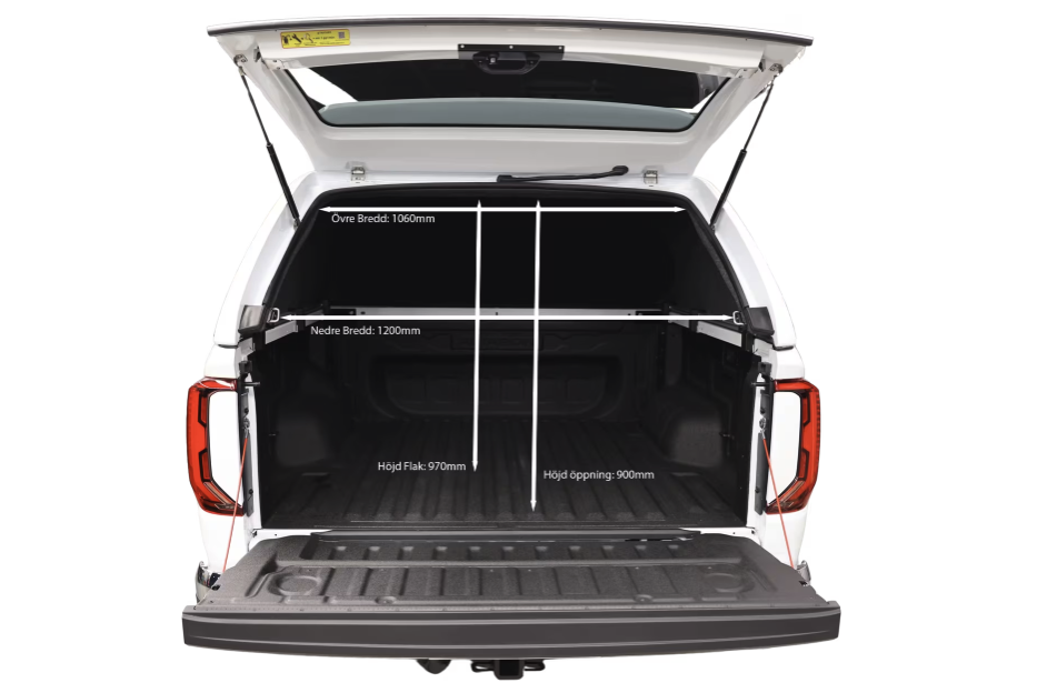 Alpha GSR hardtop. VW Amarok DC 2023+ - Bilde 4