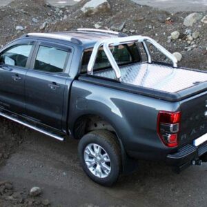 Planlokk Upstone. Sølv. Inkl. veltebøyle. Ford Ranger DC 2023+