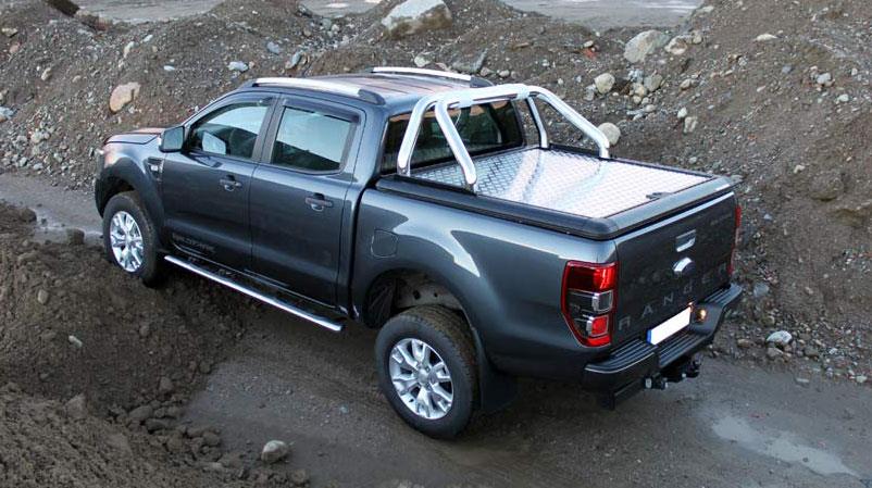 Planlokk Upstone. Sølv. Inkl. veltebøyle. Ford Ranger DC 2023+