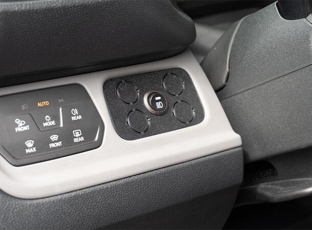 Bryterpanel for ekstralys. VW ID-Buzz 2023+