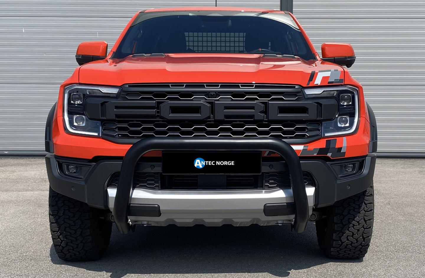 Frontbøyle 76mm Wide Sort. Ford Ranger Raptor 2023+