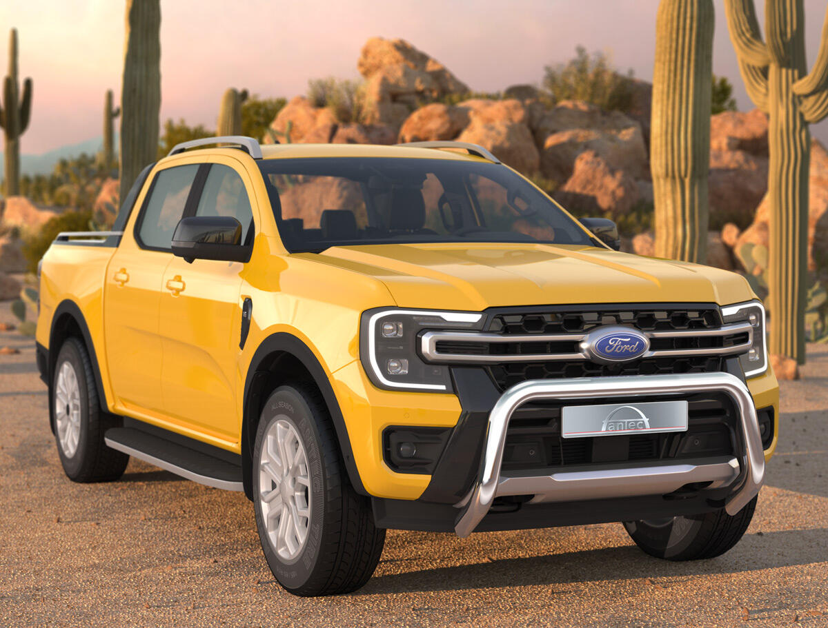 Frontbøyle 76mm Wide Blank. Ford Ranger 2023+