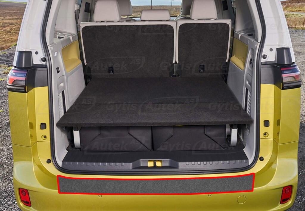 Bakfangerbeskytter. Folie. Sort. VW ID-Buzz 2023+
