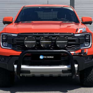 Lyspakke Lazer Sentinel 9" Elite 3 stk. på frontbøyle. Ford Ranger Raptor 2023+