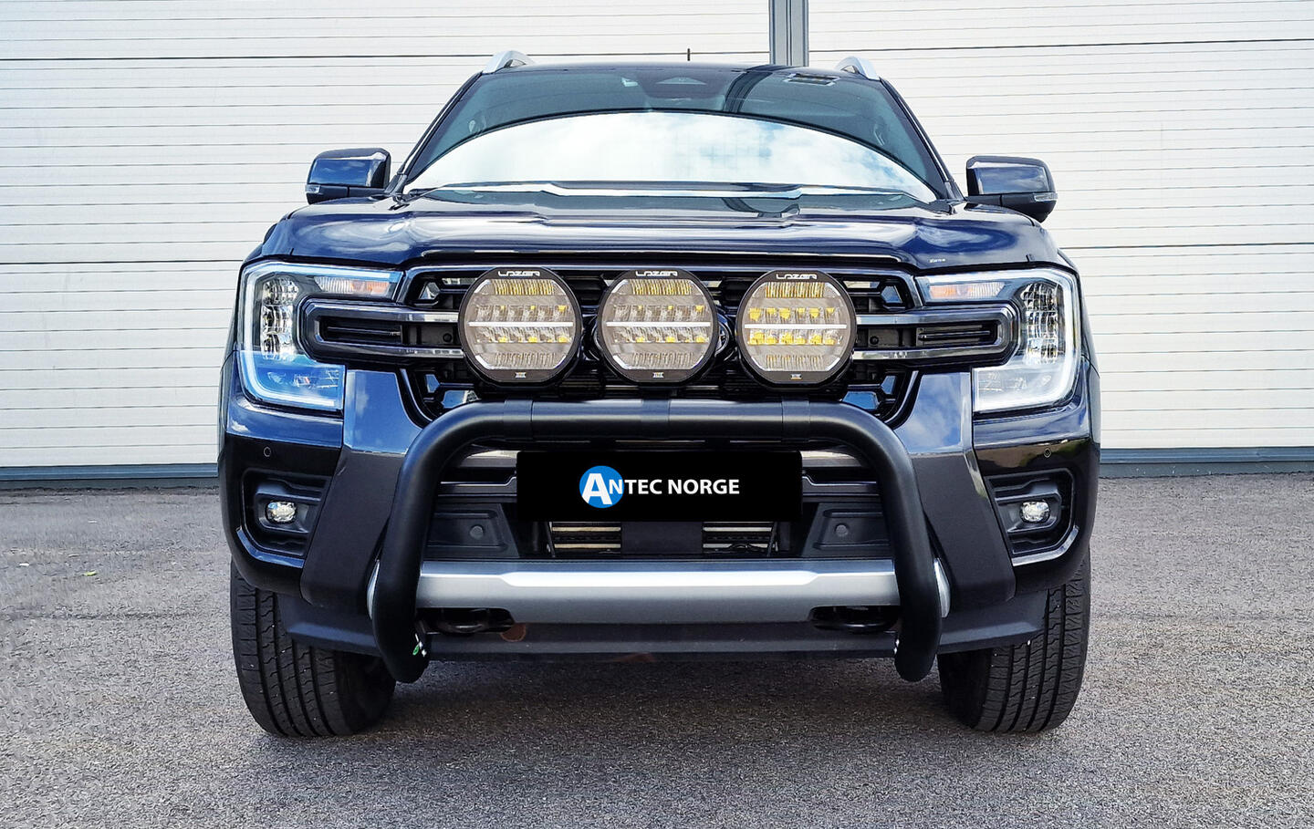 Lyspakke Lazer Sentinel 9" Elite 3 stk. på frontbøyle. Ford Ranger 2023+
