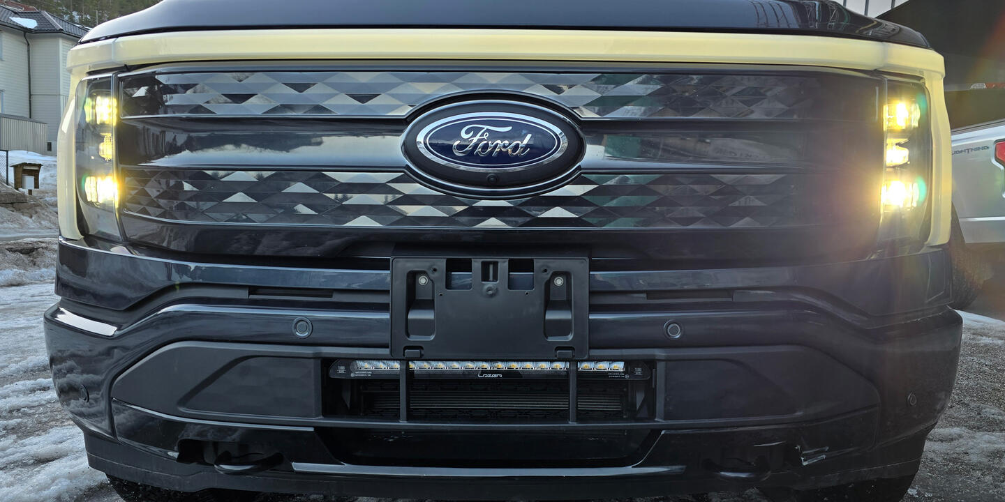 Lyspakke Lazer Linear 18 Elite+ Grillkit. Ford F-150 Lightning 2023+ - Bilde 3