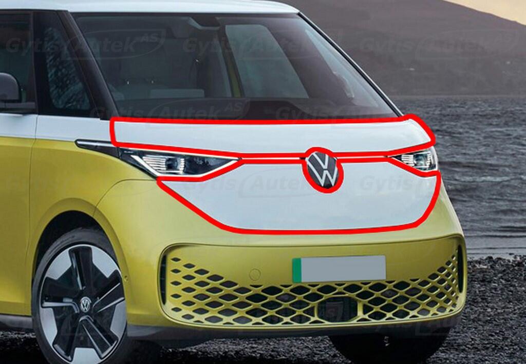 Panser- og frontbeskytter. Folie. VW ID-Buzz 2023+