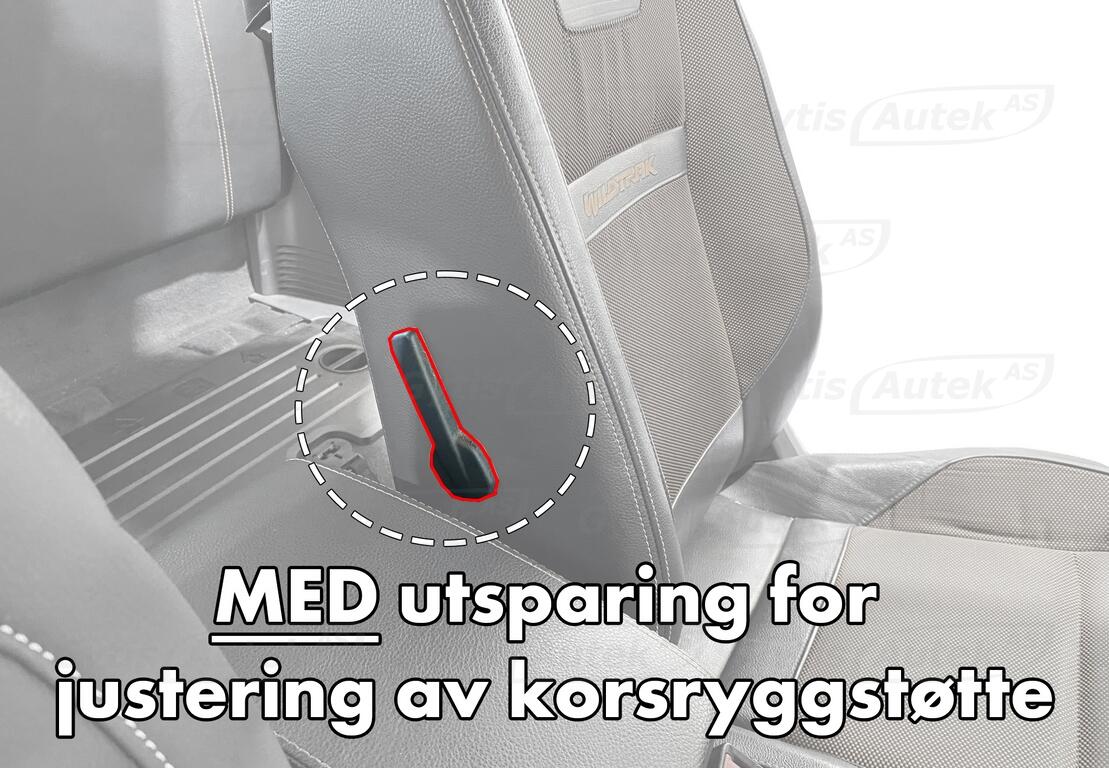Setetrekk. Kunstskinn. Ford Ranger 2016-2018 - Bilde 2