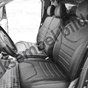Setetrekk 1 + 2 seter. Kunstskinn. VW ID-Buzz 2023+