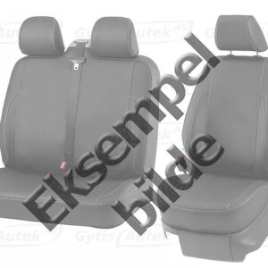 Setetrekk 1 + 2 seter. Delskinn. VW ID-Buzz 2023+