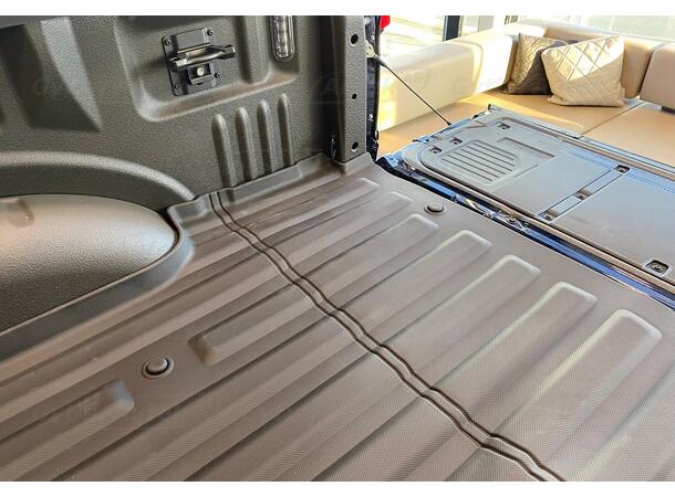 Gulvmatte lasteplan. Gummi. Ford F-150 Lightning DC 2023+ - Bilde 6