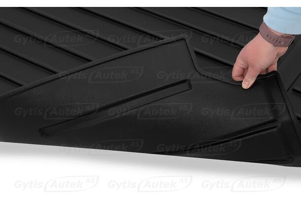 Gulvmatte lasteplan Gummi. Ford Ranger /Ranger Raptor D-Cab 2023+ - Bilde 3