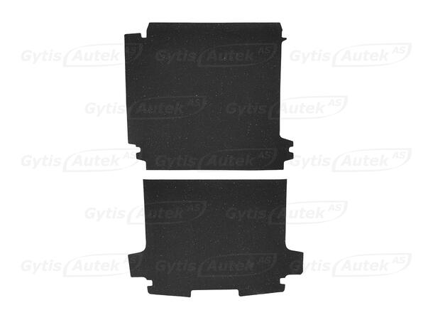 Gulvmatte varerom. Granulert gummi. VW T7 kort Transporter 2025+ - Bilde 2