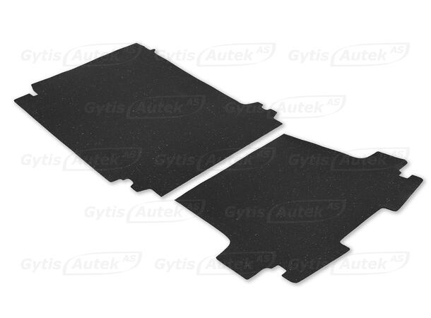 Gulvmatte varerom. Granulert gummi. VW T7 kort Transporter 2025+