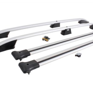 Takrails og tverrbøyler. Komplett kit. Silvermatt. Ford Connect L1 2025+