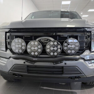 Lyktebøyle foran Qpax for 4 lamper. Ford F-150 Lightning 2023+