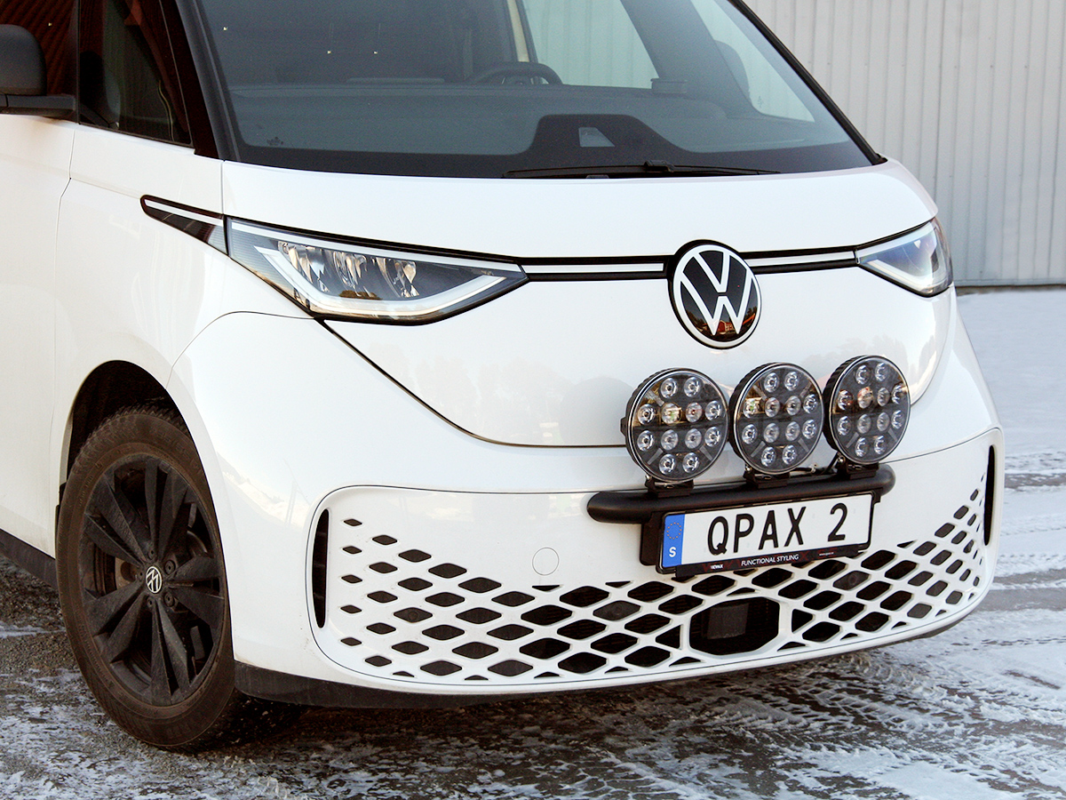 Lyktebøyle fremme. T-Rack Qpax. VW ID-Buzz Cargo kort 2023+.