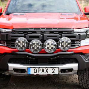 Lyktebøyle foran Qpax for 4 lamper. Ford Ranger Raptor 2023+