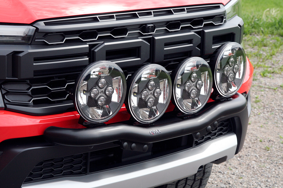 Lyktebøyle foran Qpax for 4 lamper. Ford Ranger Raptor 2023+ - Bilde 2