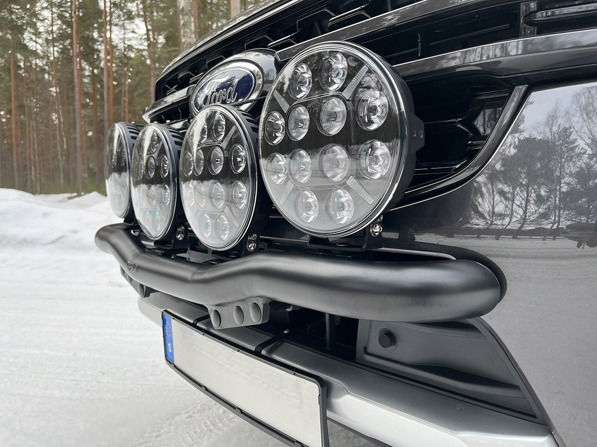 Lyktebøyle foran Qpax for 4 lamper. Ford Ranger 2023+ - Bilde 3