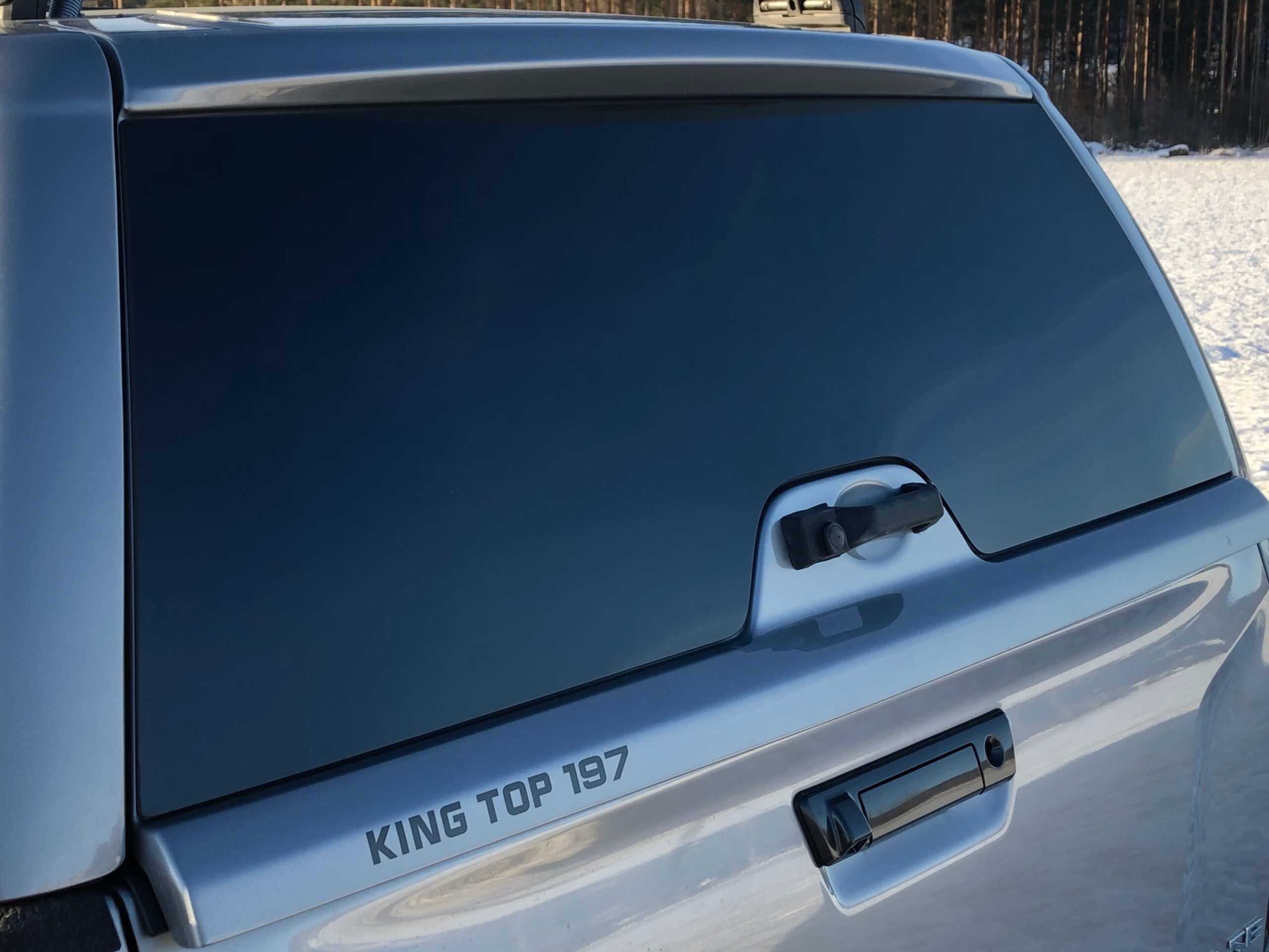Hardtop King Top 165. Isuzu D-max X-Cab 2025 - Bilde 4