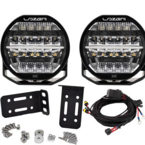 Lyspakke Lazer Sentinel 7" Elite og skiltbrakett. Universal